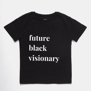Black Visionary Kid's T-Shirt- BLACK