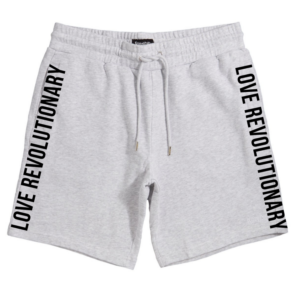 Love Revolutionary Unisex Shorts - Grey