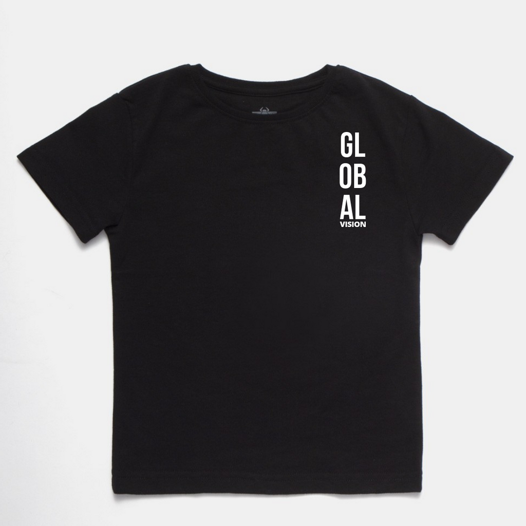 Global Vision Kid's T-Shirt- BLACK