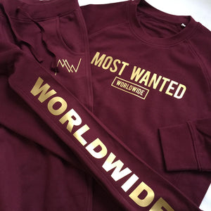 Most Wanted Worldwide Combo - Burgundy and Gold *Limited Edition*