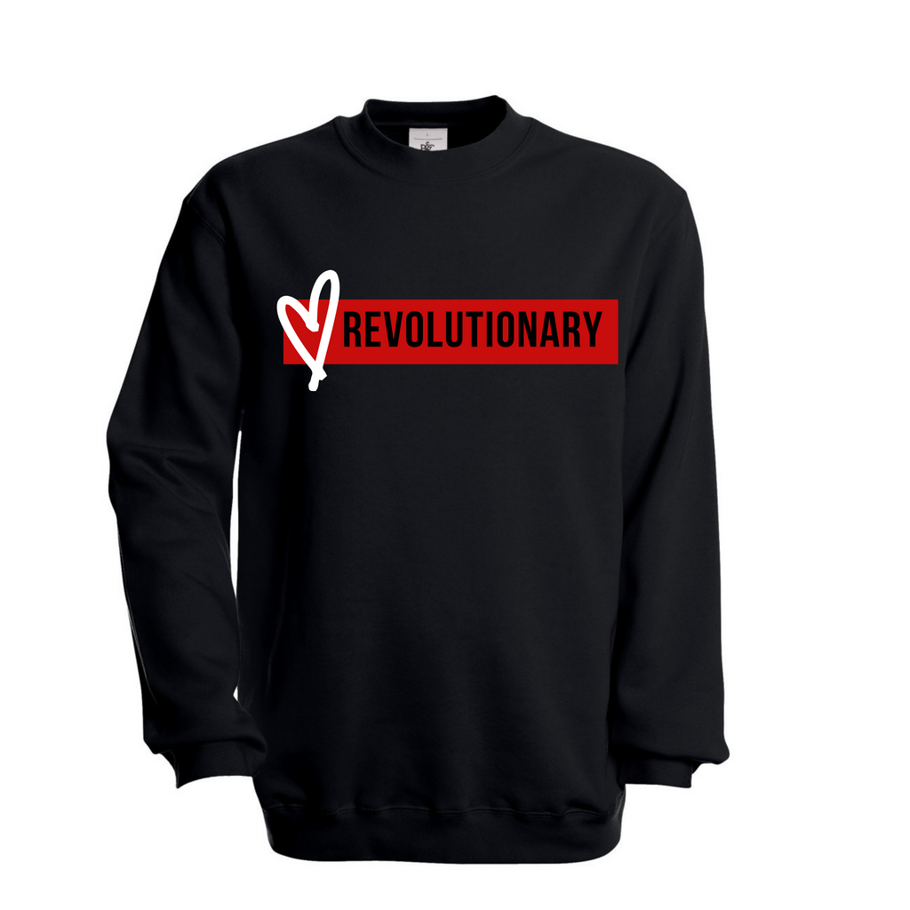 Love Revolutionary (Bar) Unisex Sweatshirt
