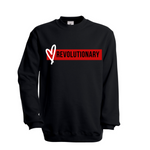 Love Revolutionary (Bar) Unisex Sweatshirt